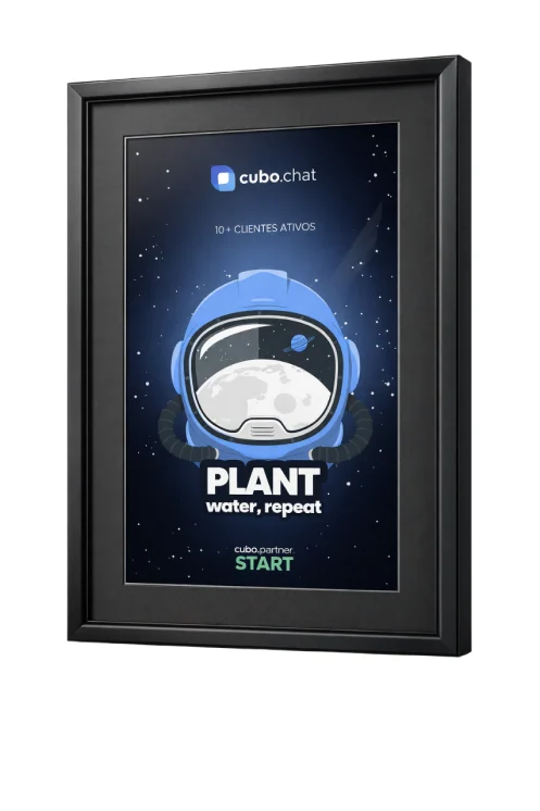 Arte ilustrativa da placa Start